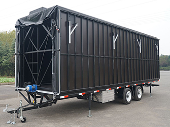 HY-ST315S-MOBILE STAGE SEMI TRAILER